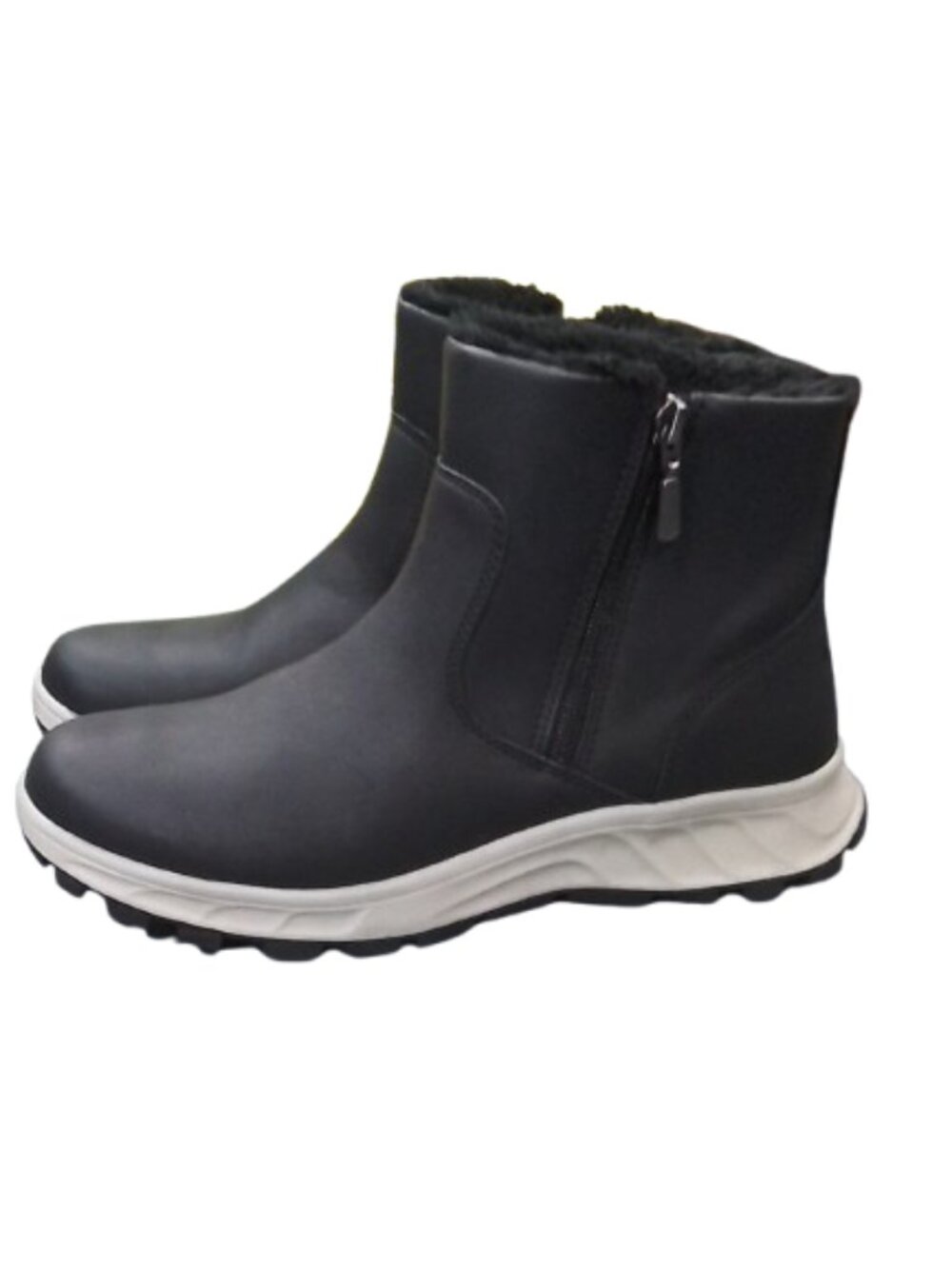 Women's Khombu Sienna Faux Fur Lined Winter Boots - Black - 9 - NIB